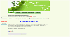 Desktop Screenshot of kochmax.de